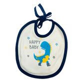 Blue Happy Baby Bib